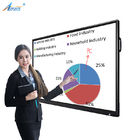 3840 X 2160 High Resolution Interactive Smart Board Contrast Ratio 4000 1 For Classroom