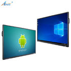 86 Inch Multi Touch Screen Monitor Octa Core Interactive Lcd Display RoHS
