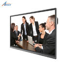 Multitouch Interactive Digital Screen 350 Nits 65 Inch Interactive Display FCC