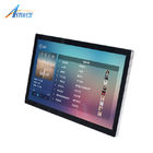 21.5 Inch LCD Indoor Advertising Player Pcap Touch Wall Mount
