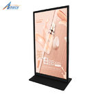 86 Inch Information Digital Signage Displays Lcd Sturdy Free Standing