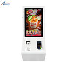 Pcap Fast Food Self Service Restaurant Kiosk 32 Inch Interactive FCC