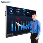 LCD Interactive Touch Screen Smart Board In The Classroom Support ODM