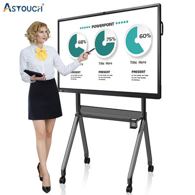 Business Electronic Smart Interactive Whiteboard 65 Inch Size