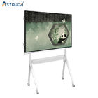 75 Inch Smart Interactive Panel 350nits Flat Panel Touch ISO9001
