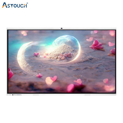 Smart 75 Inch Interactive Whiteboard Infrared Flat Touch Panel