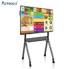 Teaching Interactive Whiteboard Screen Black Interactive Smart Panel RoHS