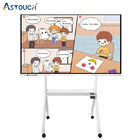 Multitouch Interactive Digital Screen 350 Nits 65 Inch Interactive Display FCC