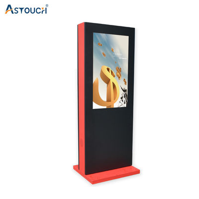 32 Inch Digital Signage Totem Pcap Touch Screen Totem IP65 / IP55