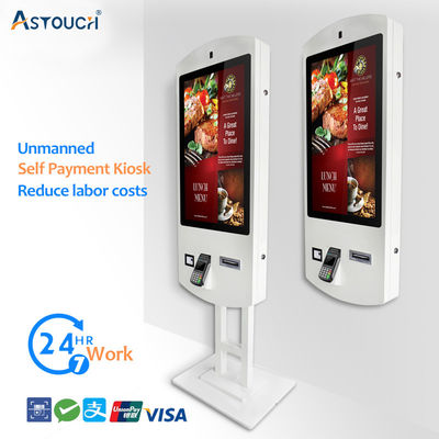 2K Restaurant Self Ordering Kiosk Mcdonalds Pcap Touch 32 Inch