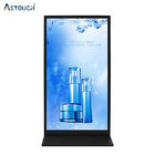 65 Inch Free Standing Digital Poster Display Screen With IR Touch Technology