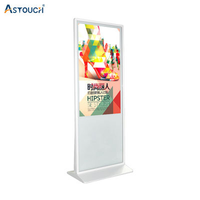 ODM 49 Inch Digital Information Display Kiosk 300nits Brightness