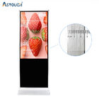 CMS Floor Standing Digital Signage 55 Inch Durable For Advertising Playing