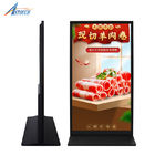 Wi-Fi Ethernet 5g Floor Standing Digital Signage Android Windows Os For Advertisement