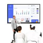 High Writing Speed Smart Board Interactive Whiteboard With Electromagnetic Pen