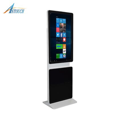 High-Efficiency Indoor Advertising Player 350 Cd/m2 Brightness 1920*1080 Resolution