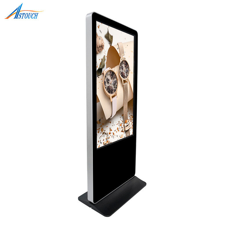 Indoor Touchscreen Digital Signage Advertising Display 55 Inch FCC