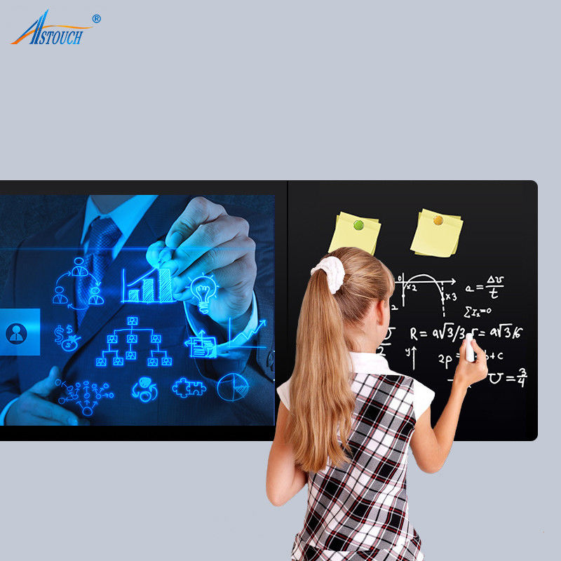Classroom Intelligent Blackboard 4k Smart Black Board Pcap Touch