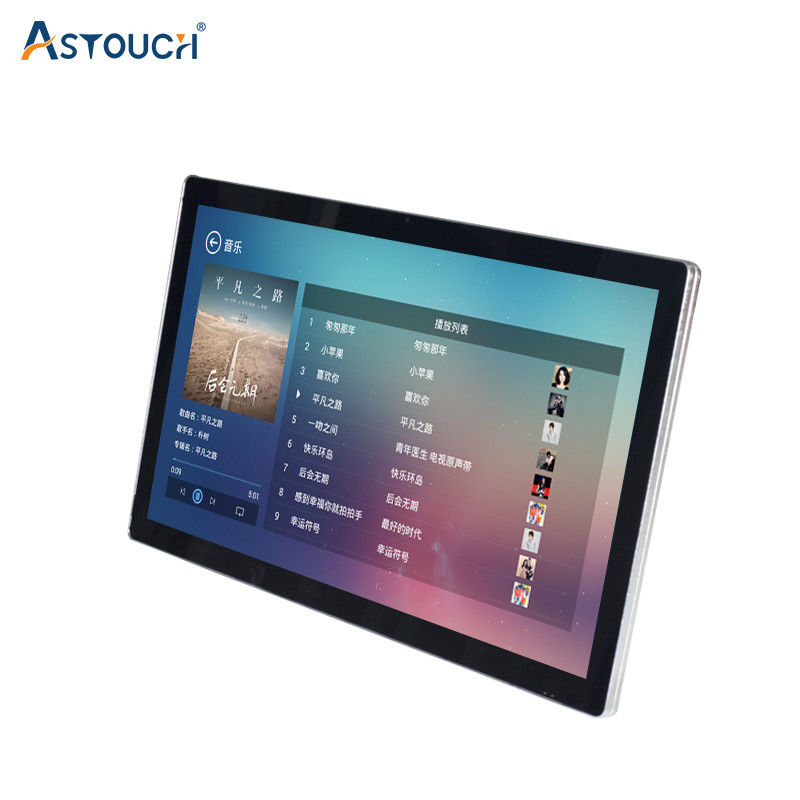 2K Digital Menu Boards For Advertising 58 Inch Signage Players Support Media FCC