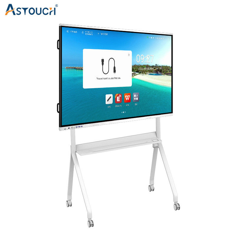 4K 98 Inch Smart Tech Interactive Whiteboard 4 Screen Share Google Play