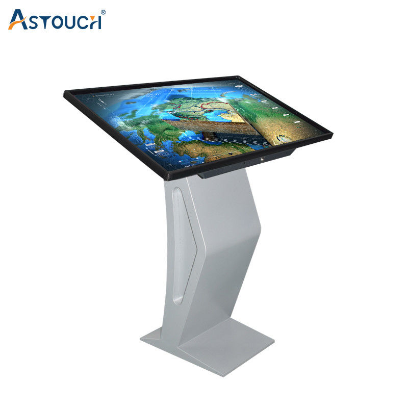 Capacitive Touch Screen Interactive Kiosk Enhanced Viewing Angle 178/178 Brightness 350cd/m2