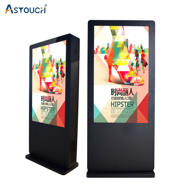 ODM All In One Digital Signage Display IP65 86 Inch Totem Kiosk