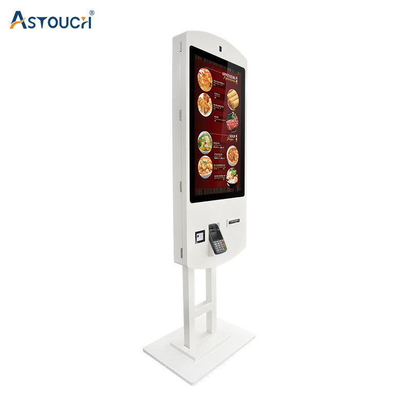 Free Standing Digital Signage Totem For Advertising Pcap Touch Screen