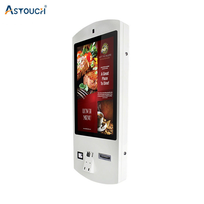 OEM Self Service Mcdonalds Ordering Kiosk 32 Inch For Restaurant