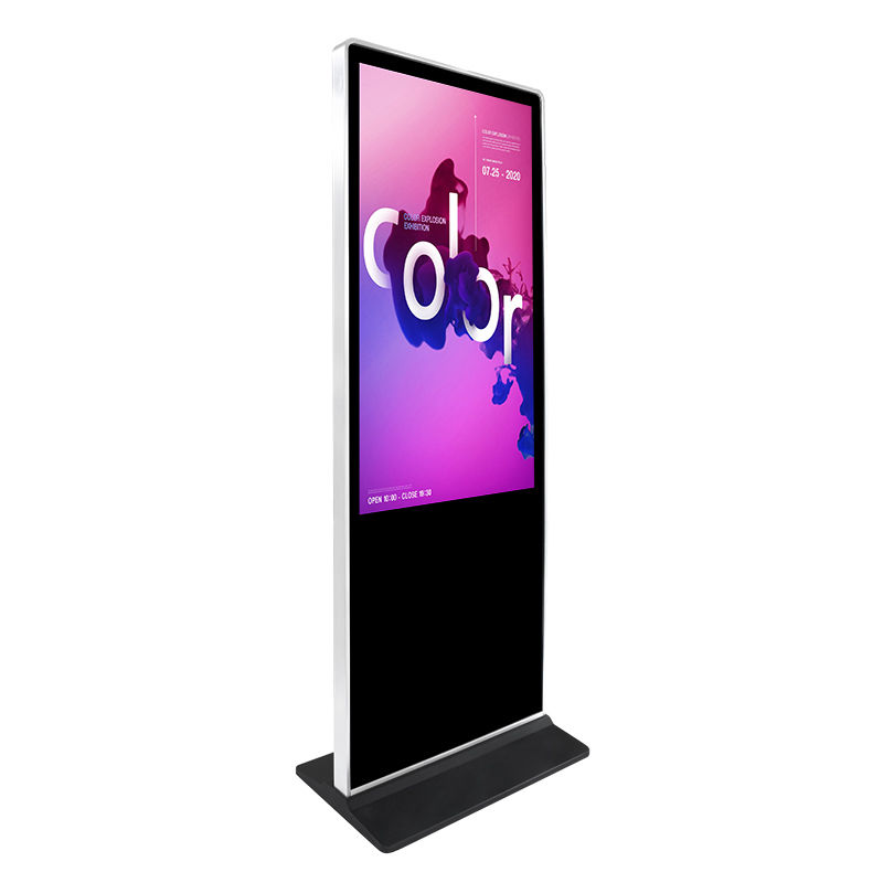 8ms Response Time Outdoor Totem Signage 16.7m Color Floorstanding