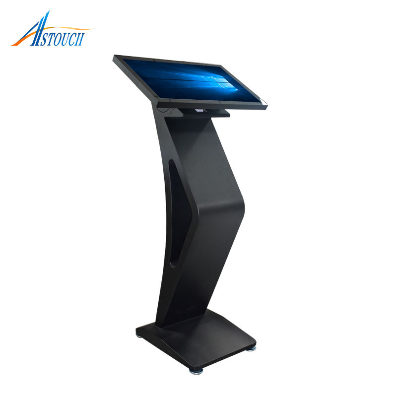 Large 21.5" To 65" Touch Screen Digital Kiosk Interactive With Windows Android Linux Os